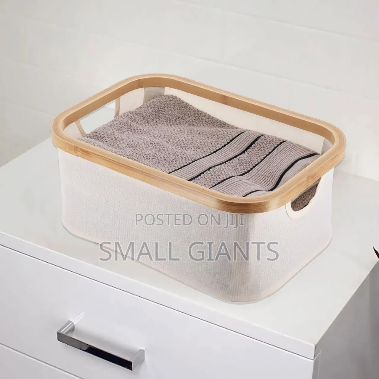 Modern Foldable Rectangular Storage Basket