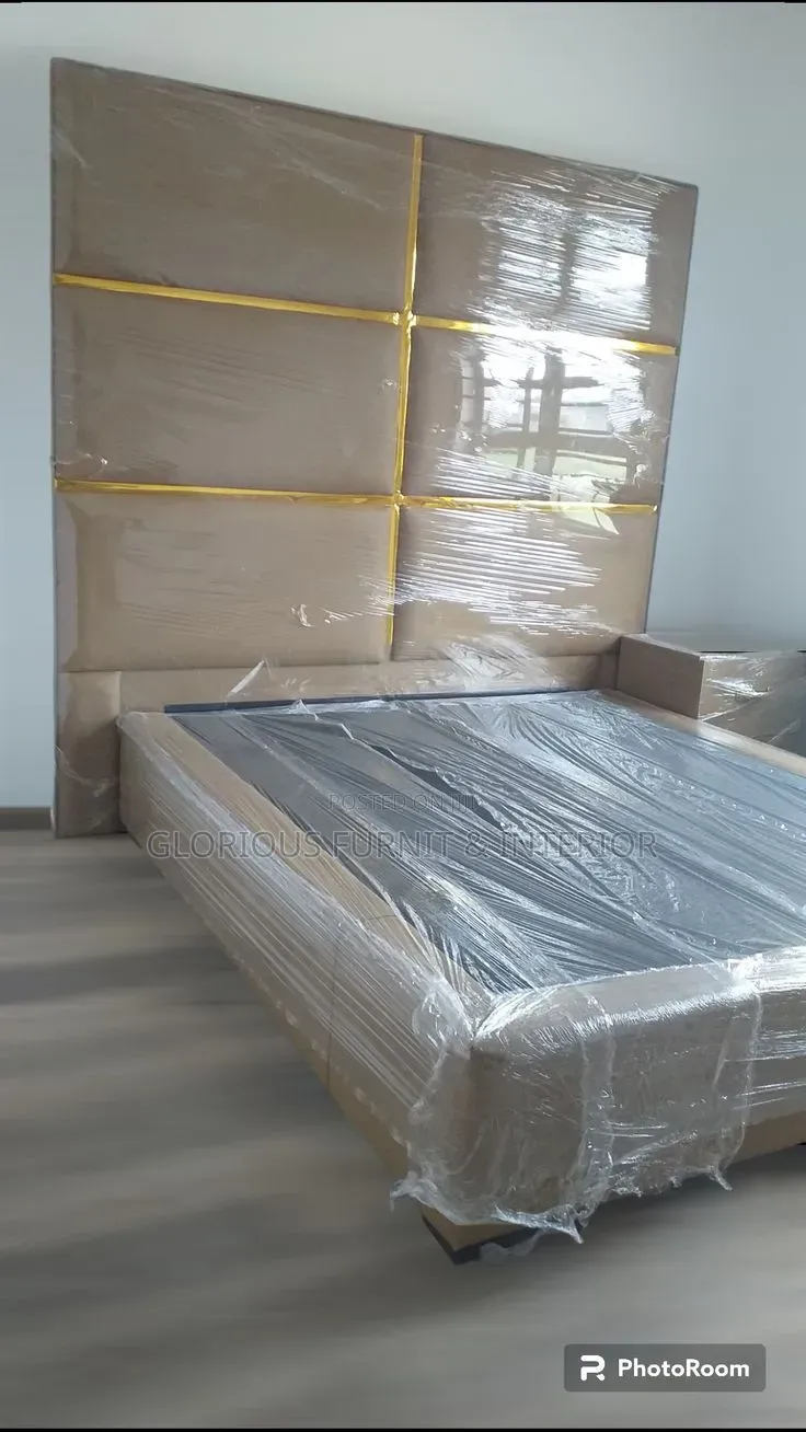 Gold Strip Bed