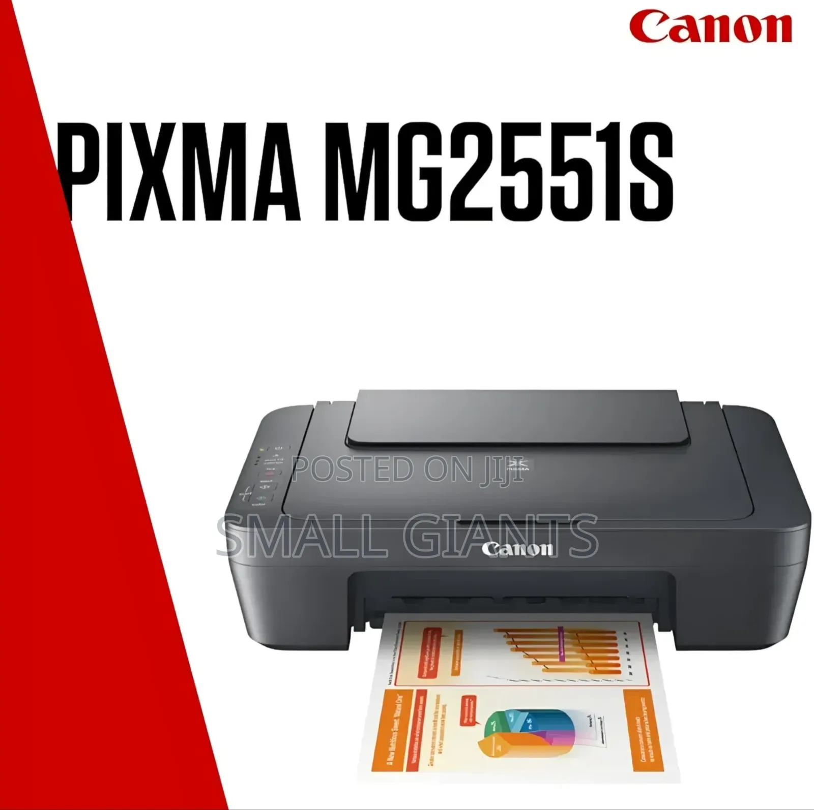 Canon Pixma Mg2540s Inkjet Photo Printer.