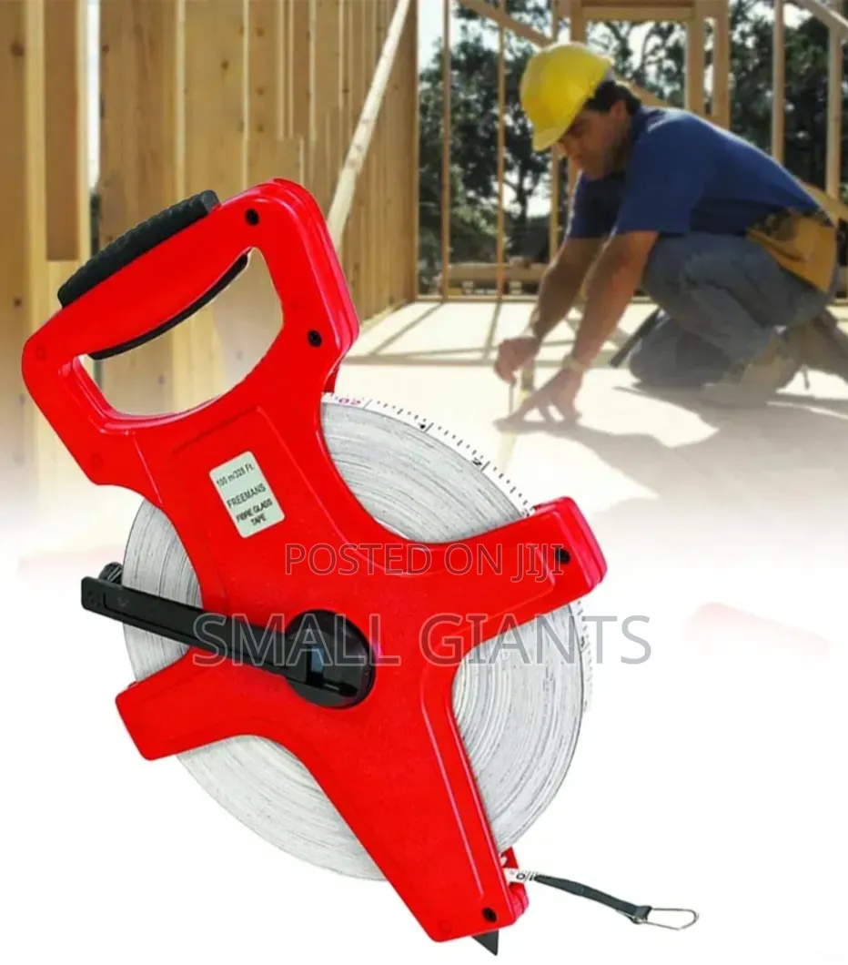 100-Meter Fiberglass Surveyors Tape Measure