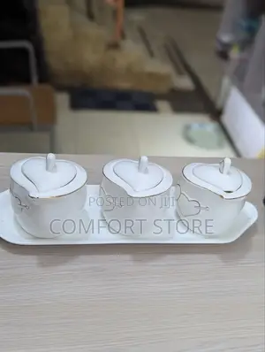 Spice Jars or 3 Piece Spice Jars or Sugar Bowl