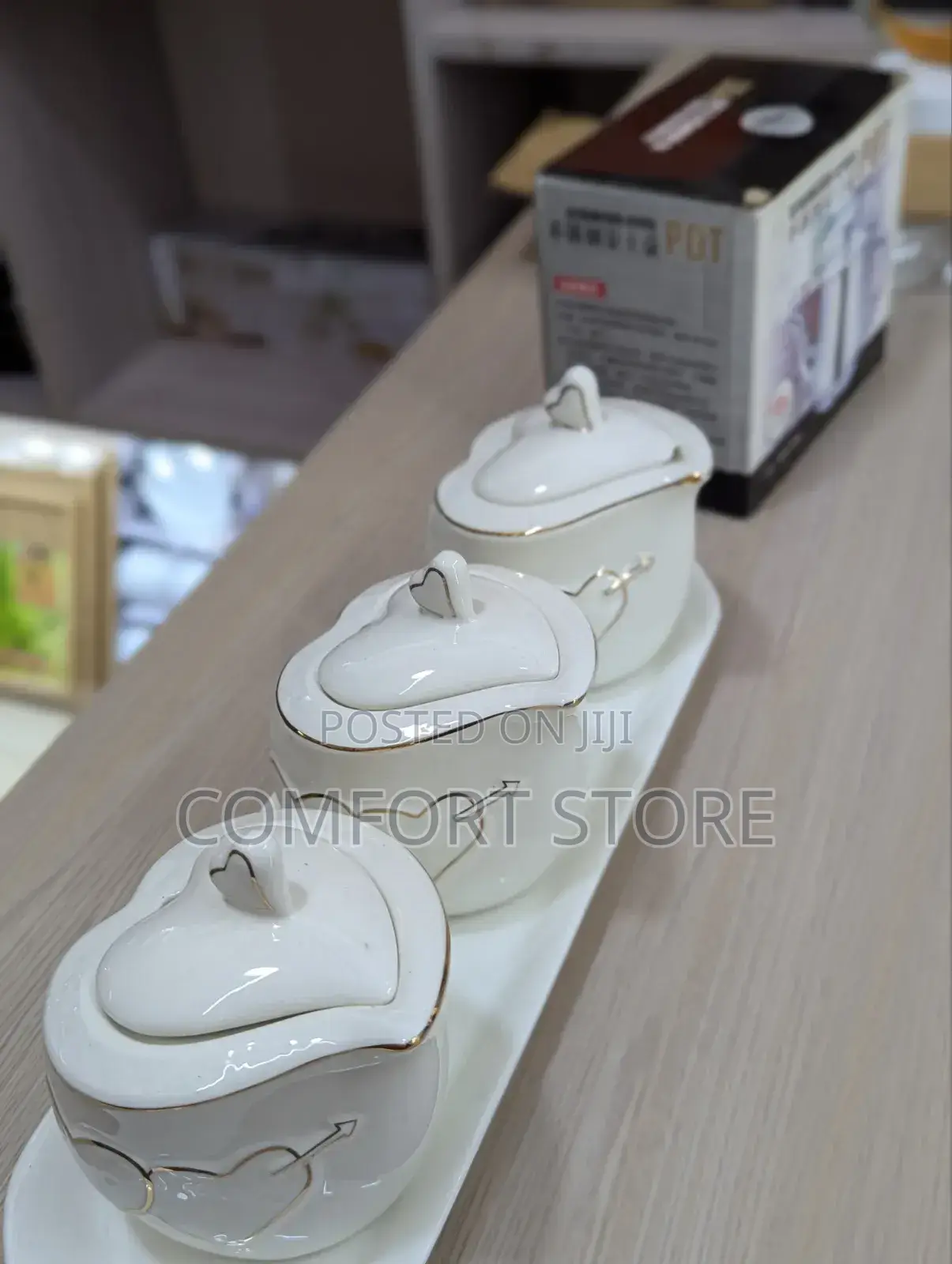Spice Jars or 3 Piece Spice Jars or Sugar Bowl