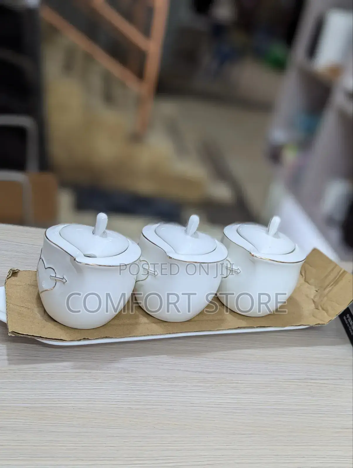 Spice Jars or 3 Piece Spice Jars or Sugar Bowl