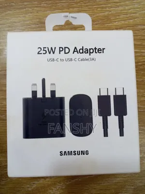 Original 25w Samsung C to C Fast Charger