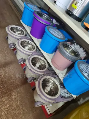 Shop Detachable 360 Spin Mop Bucket Mopping Buckets