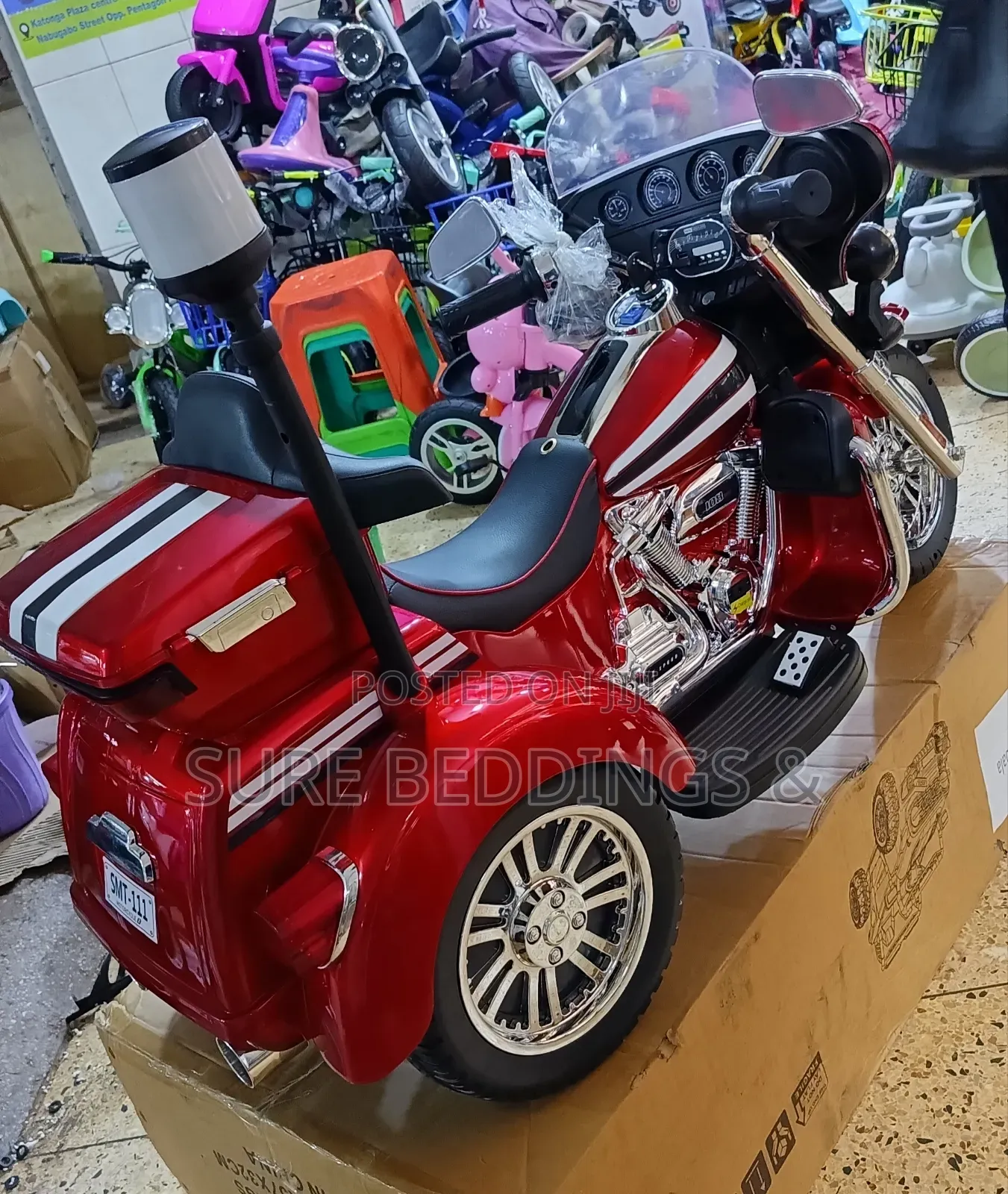 Heavy Rechargeable Kids Bike