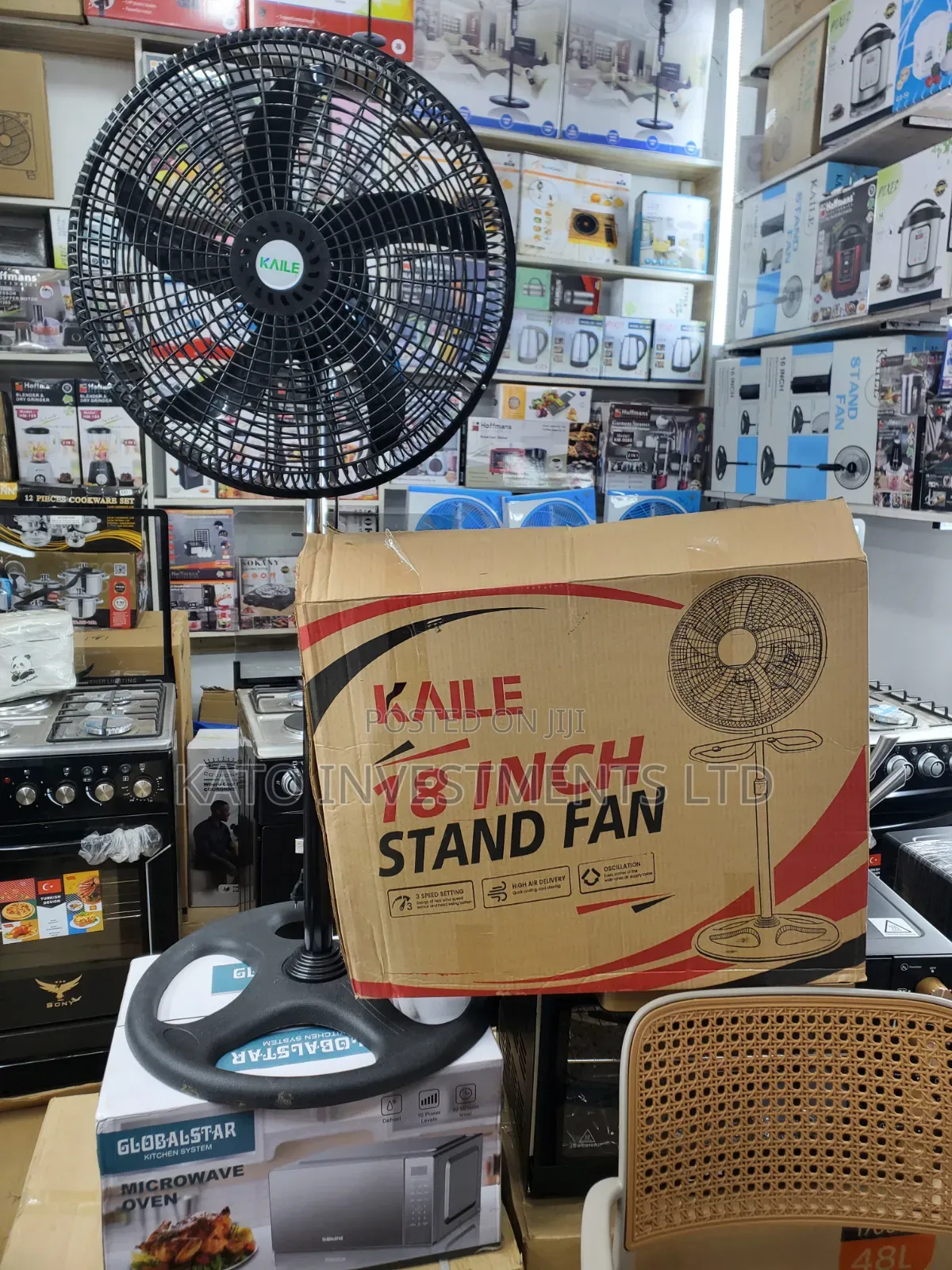 18 Inch Kaile 5 Blade Fan