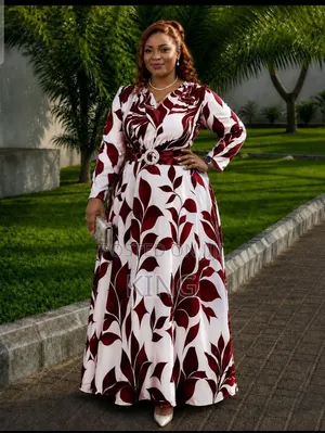 Maxi Dress With a Belted Waist