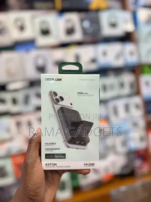 Green Lion Aston 10000mah Power Bank With a Foldable Kickstand