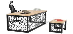 Modern Executive Suite Office Desk Set
