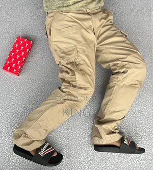 Cargo Pants. Grey, Black, Kaki