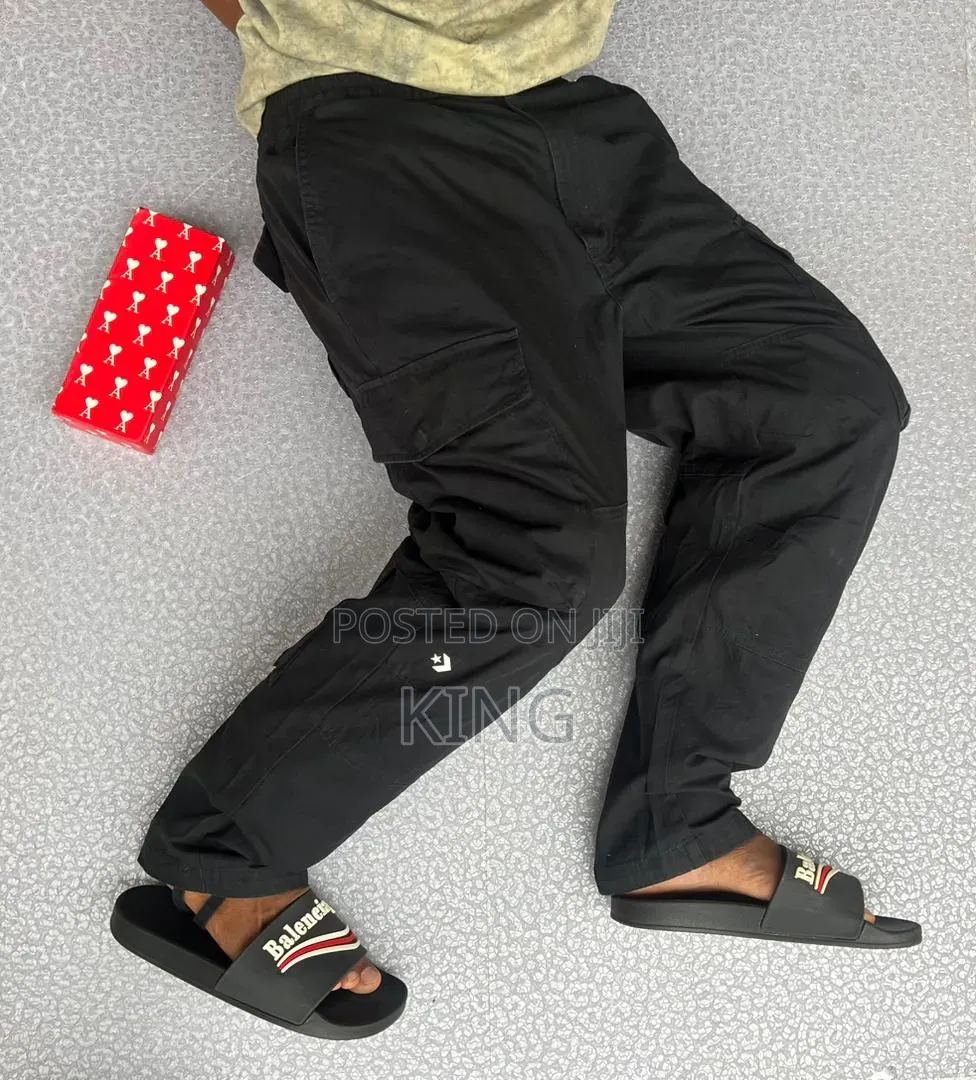 Cargo Pants. Grey, Black, Kaki