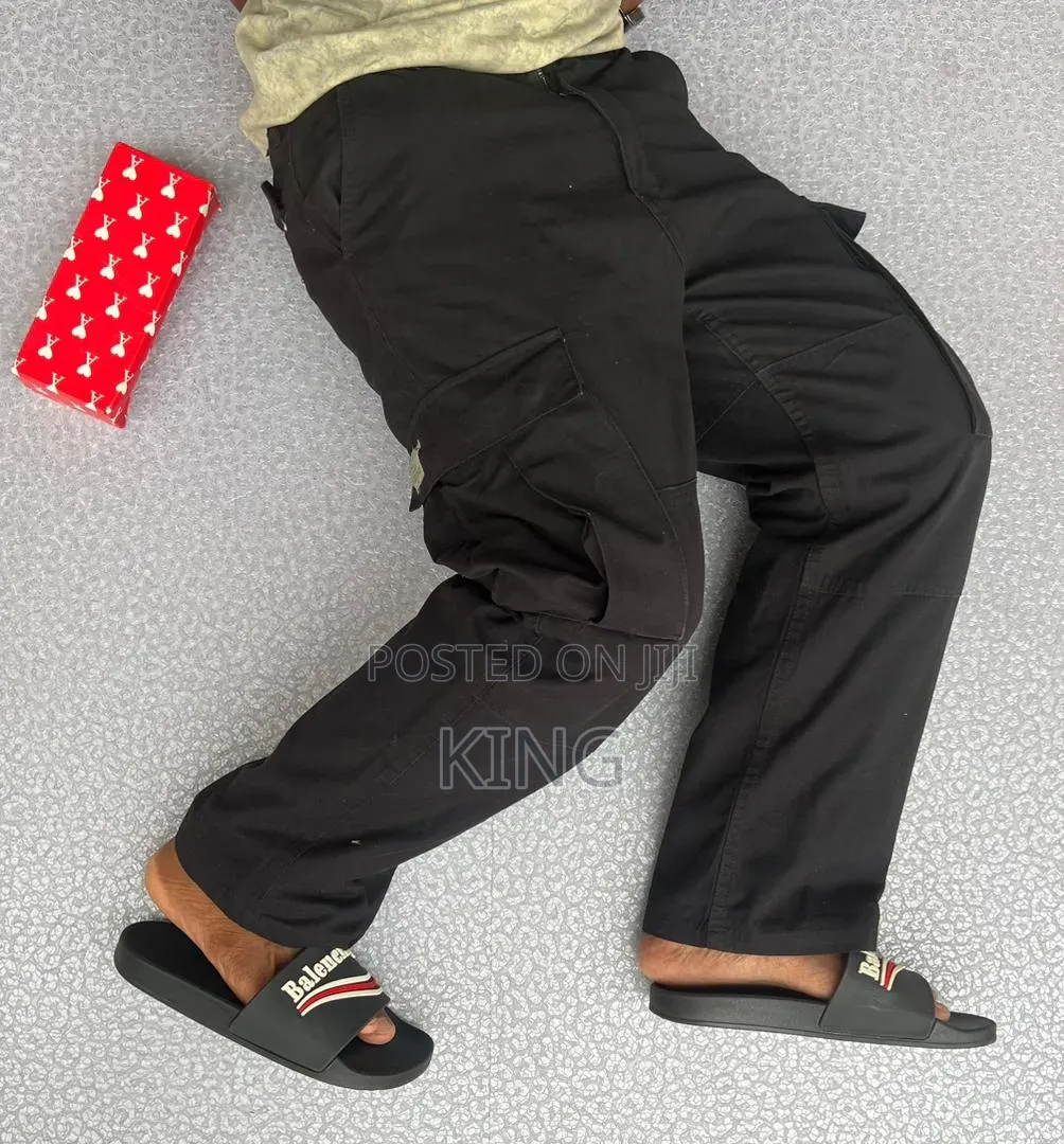 Cargo Pants. Grey, Black, Kaki