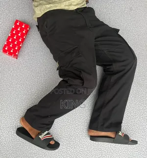 Cargo Pants. Grey, Black, Kaki