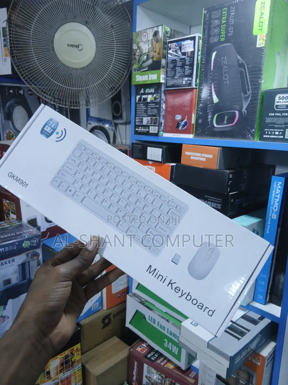 Mini Wireless Keyboard and Mouse