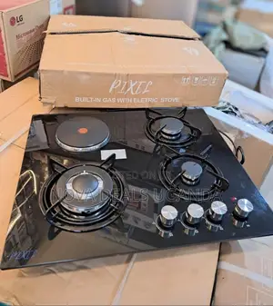 60by60pixel Built-in Gas With Electric Stove Glass Hob 3gas+ 1electric