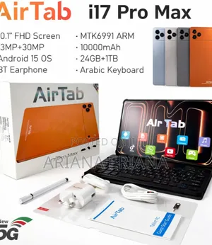 New AirTab i17 Pro Max 64 GB Black