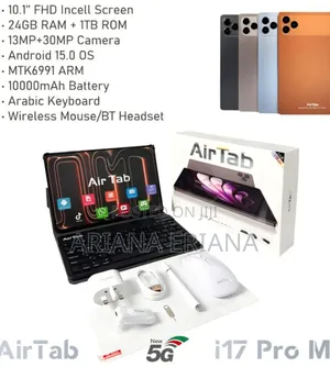 New AirTab i17 Pro Max 64 GB Black