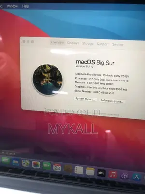 Laptop Apple MacBook Pro 8GB Intel Core i5 SSD 1T