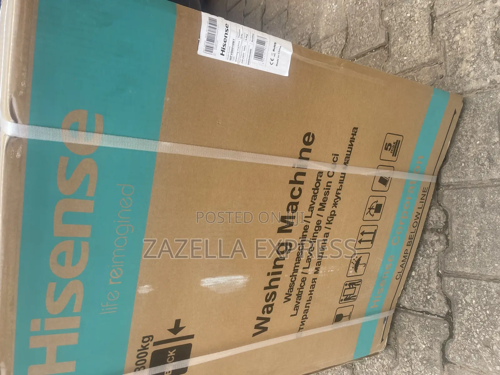 Hisense 6kg Front Loading Washing Machine Wfxe6010s