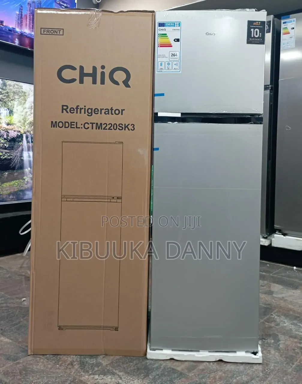 Chiq 220 Litres Fridge