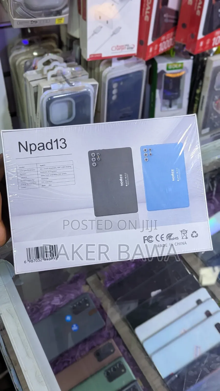 New Tablet 512 GB Blue