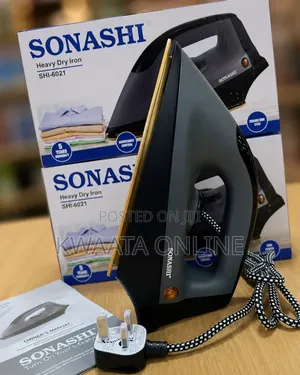 Sonashi Heavy Dry Iron Overheat Protection 1200w Shi-6021