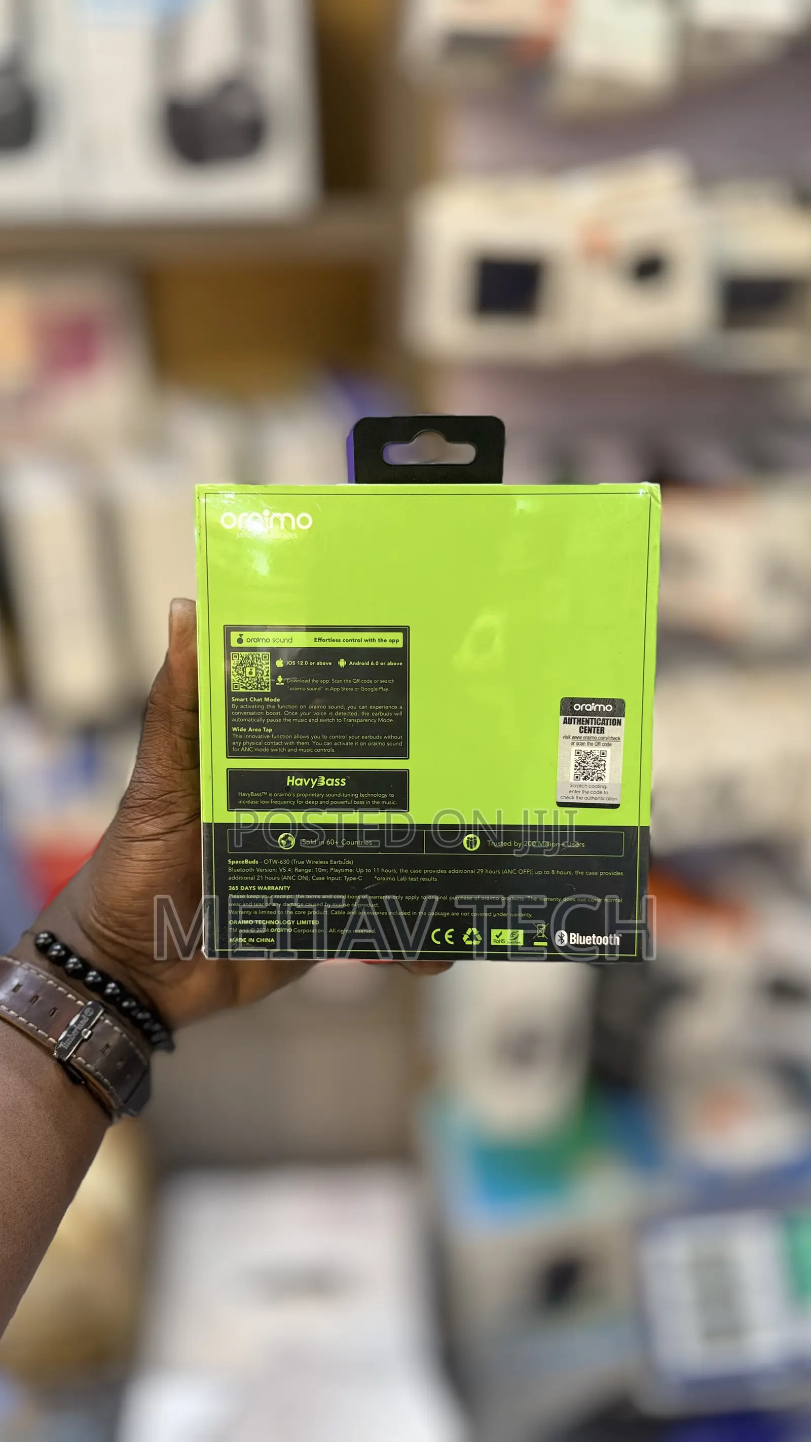 Oraimo Space Buds Hybrid Anc True Wireless Earbuds