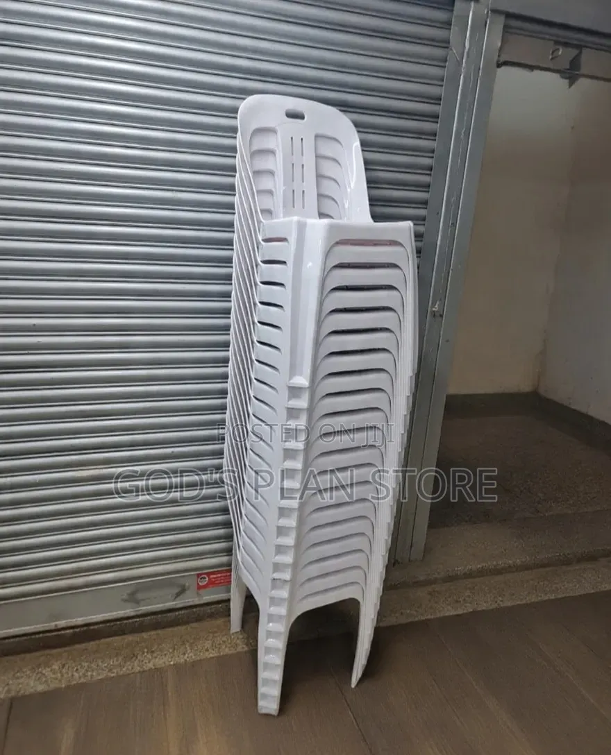 Static Matted Back Plastic Chairs Plastic Chairs White