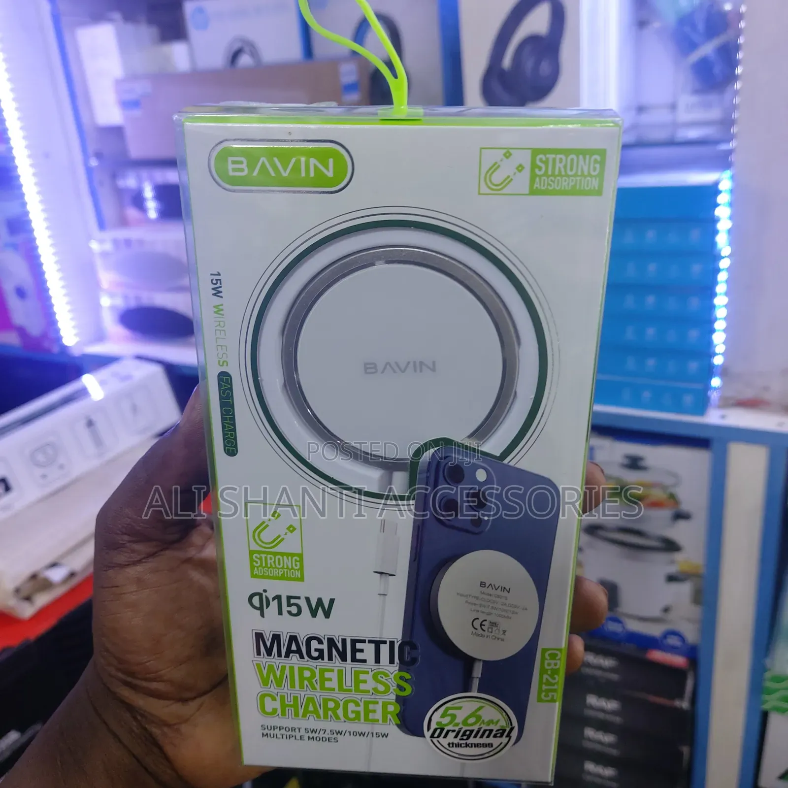 15w Bavin Magnetic Wireless Charger