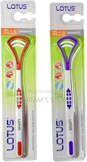 Lotus Brand Tongue Cleaner And Scraper Set