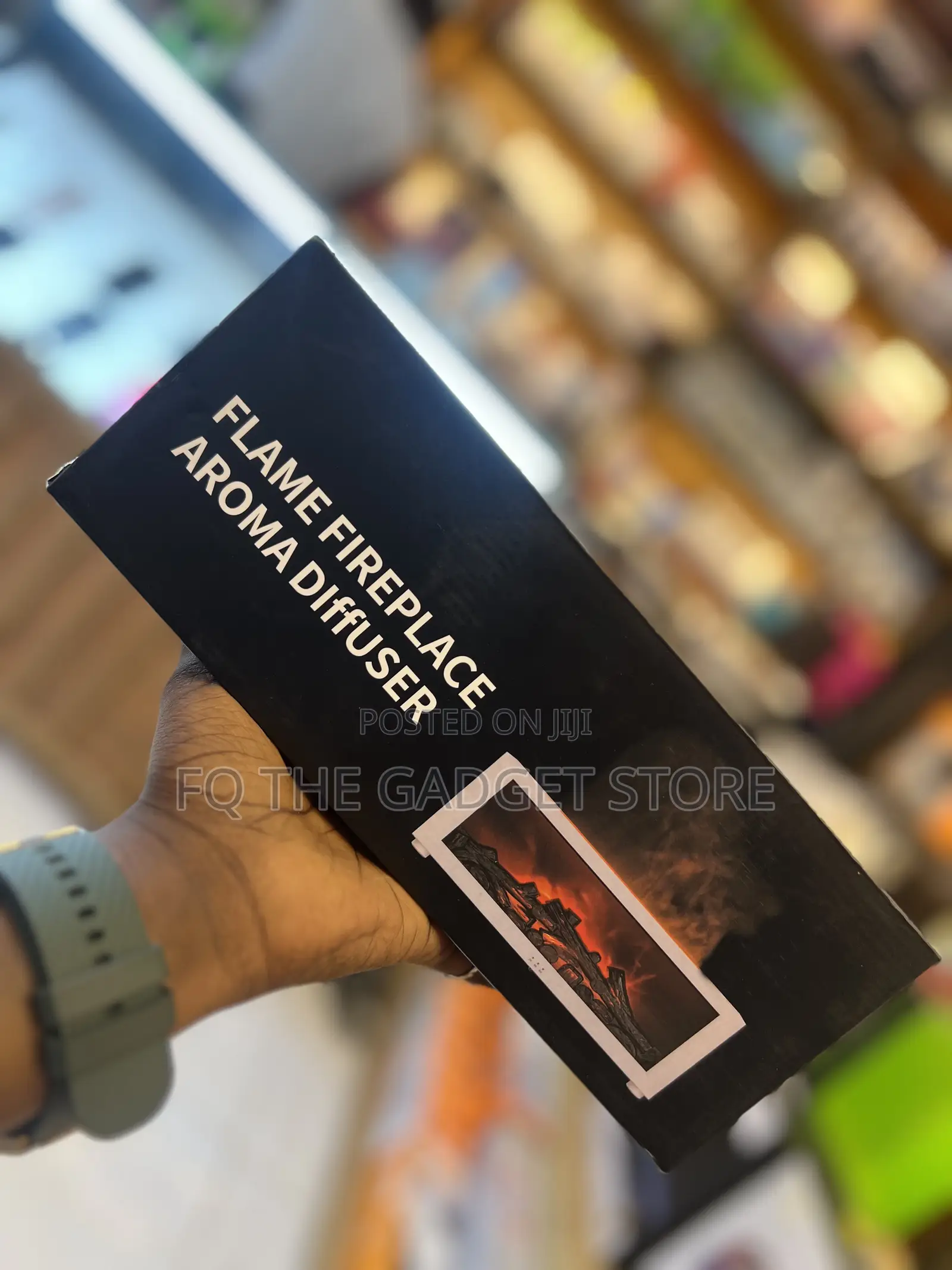 Flame Fireplace Aroma Diffuser Humidifier