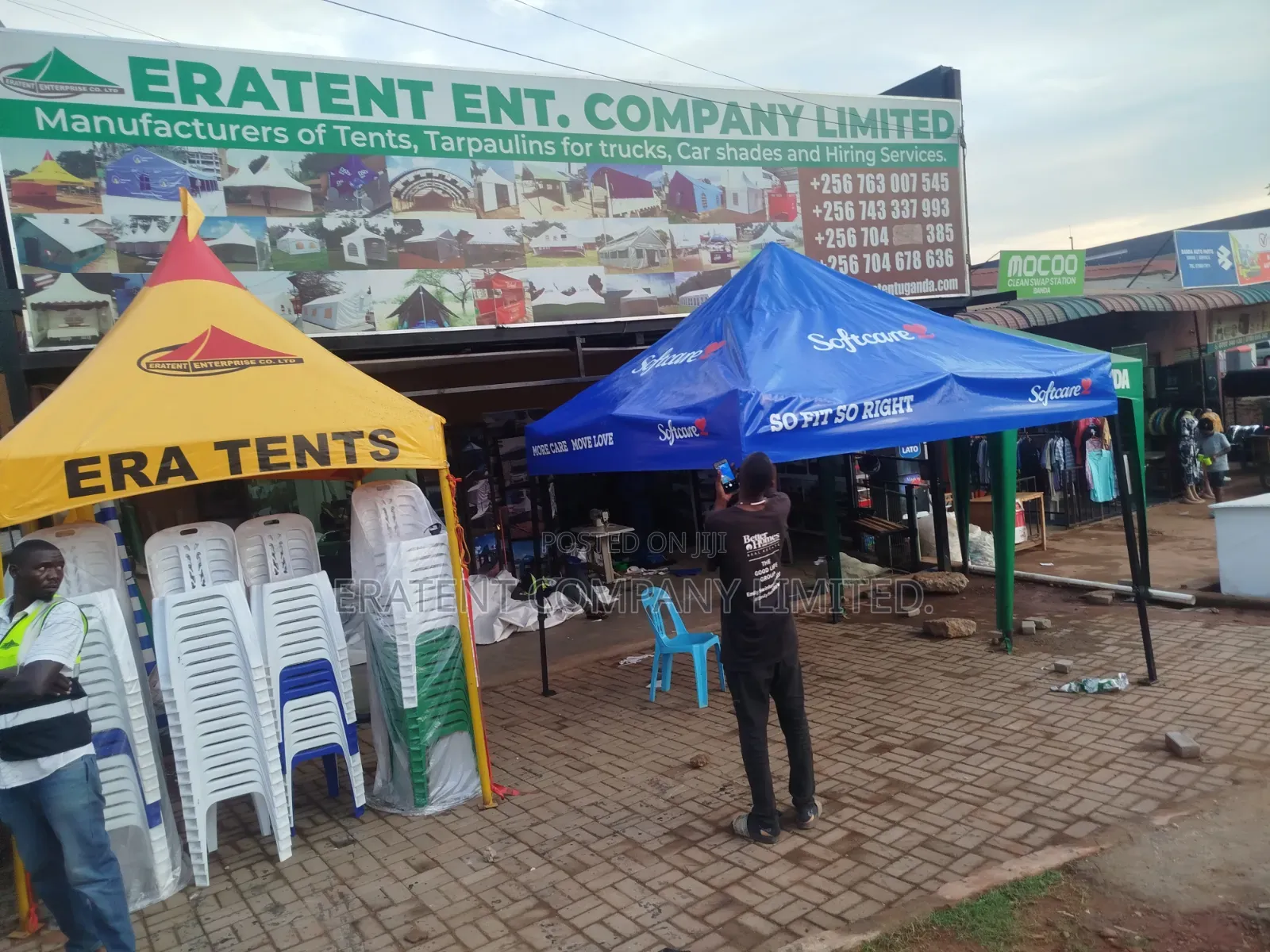 We Brand Tents With Your Logos