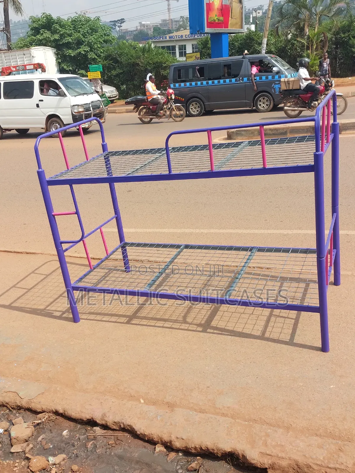Steel Double Deck Bed