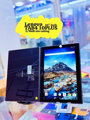 Lenovo Tab 4 10 Plus 16 GB Black