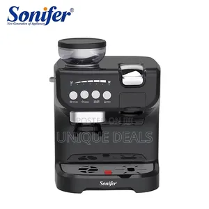 Multi-Capsule Coffee Machine With a Built-in Grinder.