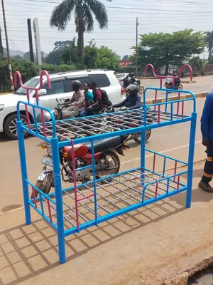 Metallic Double Decker Bunk Bed