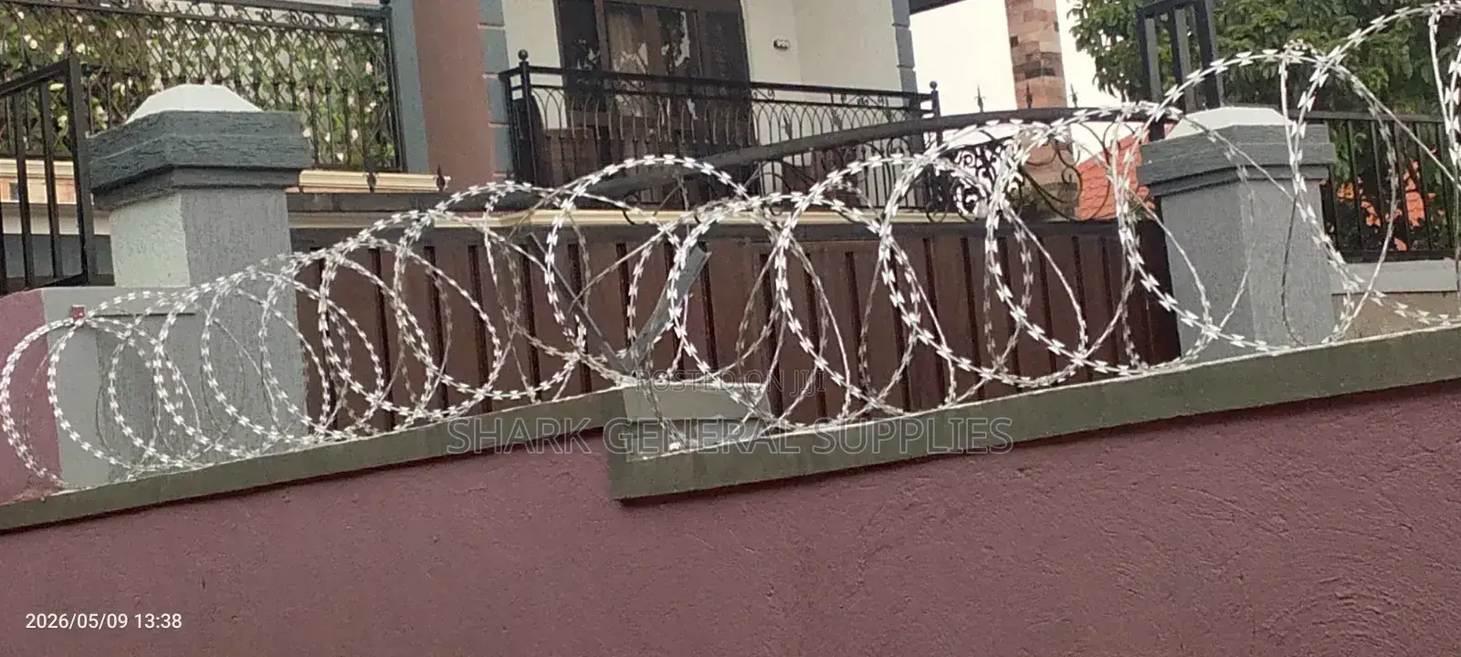 Razor Wire Installation