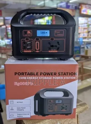 Portable Power Station 150w Black