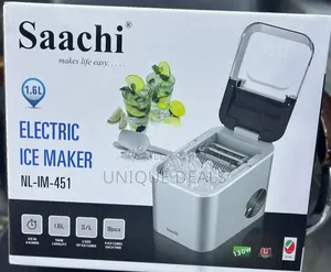 Saachi Electric Ice Maker, 1.6 Liters Water Tank Capacity