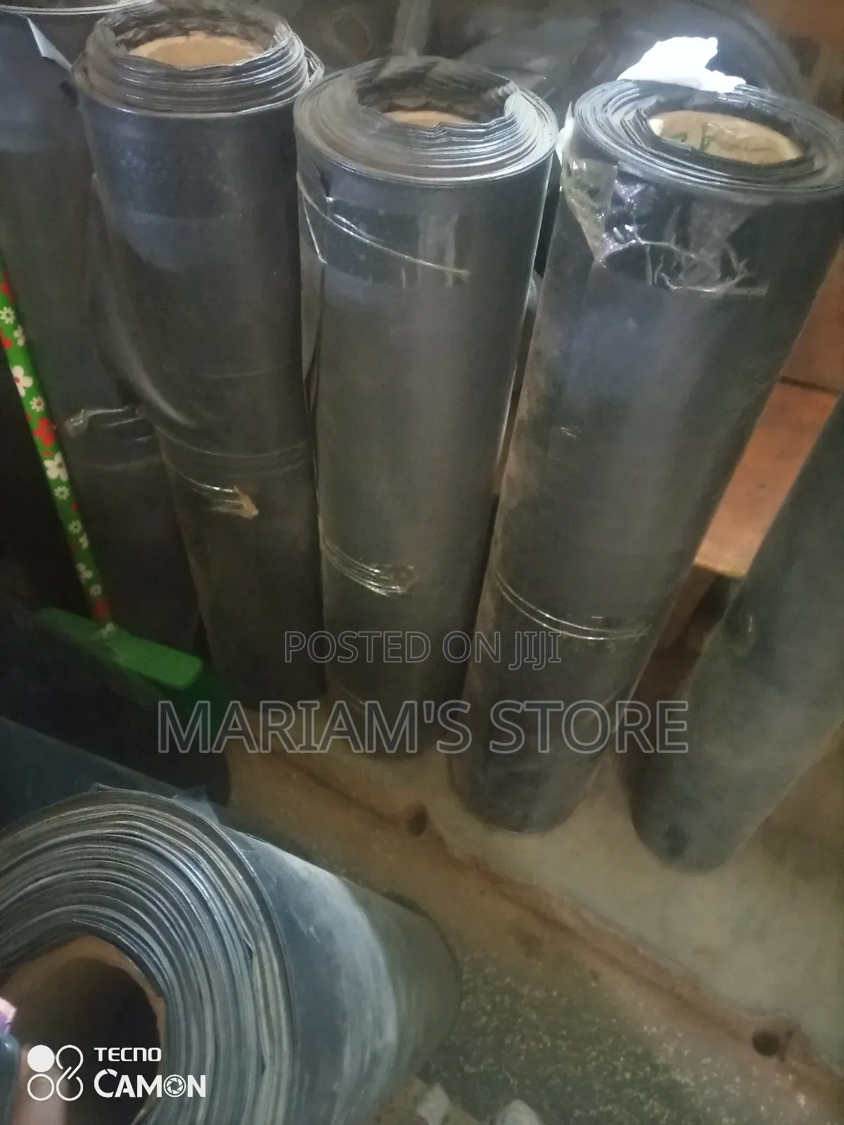 Large Rolls of Heavy-Duty Black Polythene Sheeting, 100mtrs