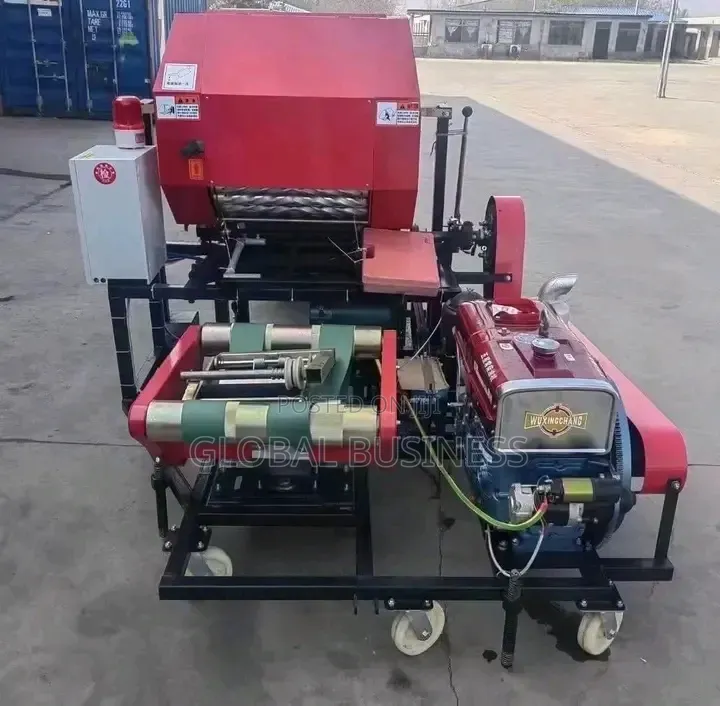 Diesel-Powered Silage Baler