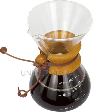 Glass Pour-Over Coffee Maker Pot 400ml