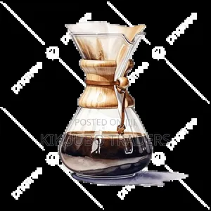 Chemex Style Coffee Maker | Drip Glass Pot 400ml