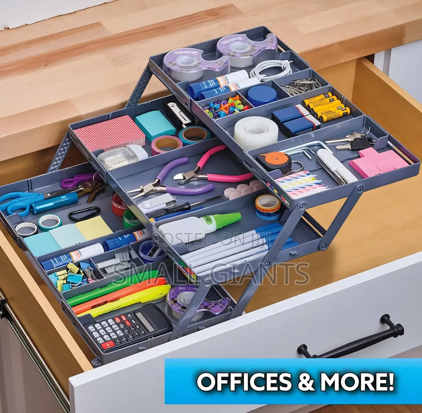 3-Tier Smart Drawer Organizer
