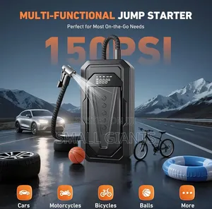 Multifunctional Rechargeable Car Tyre Inflator