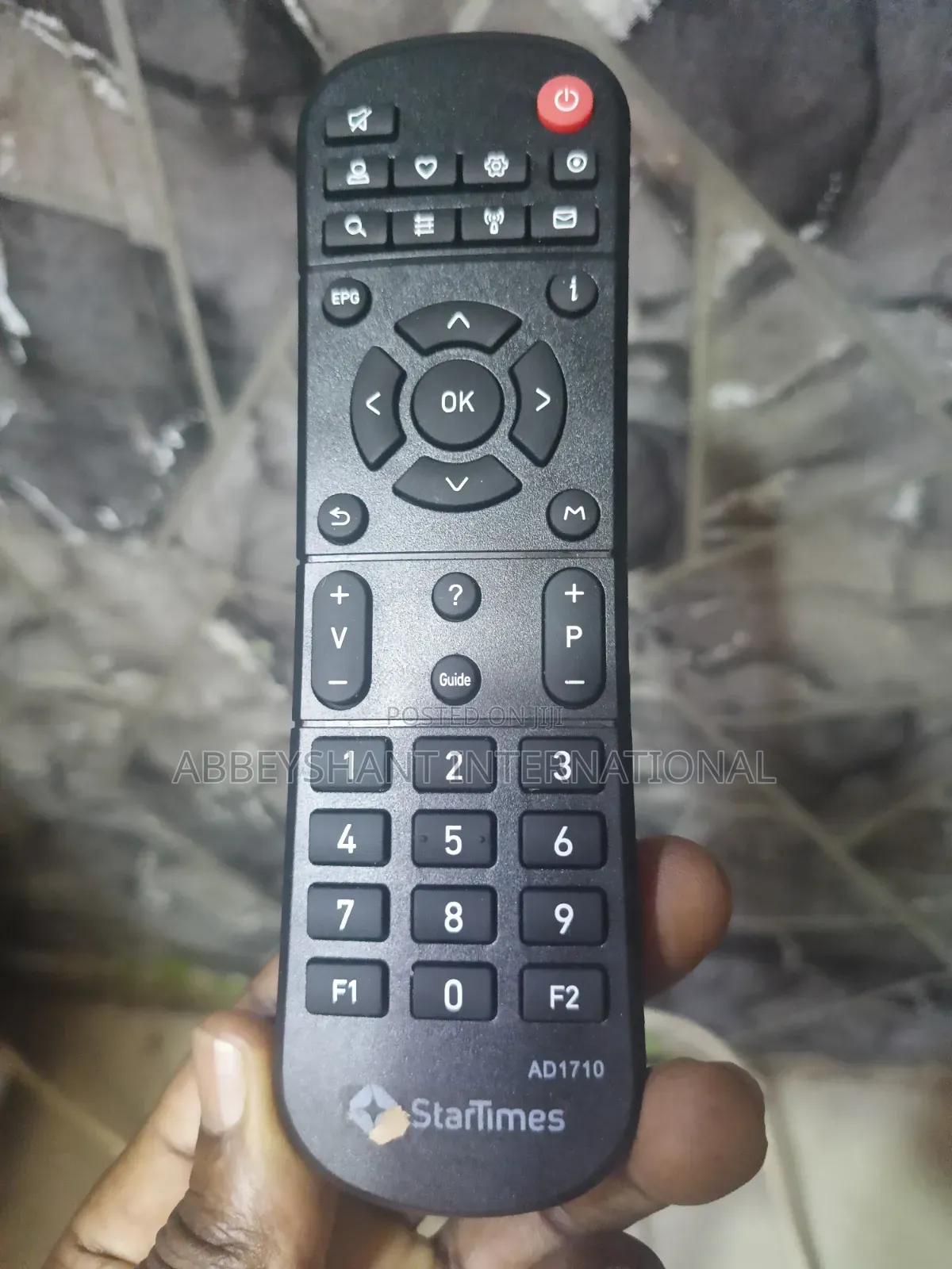 Startime Decoder Remote