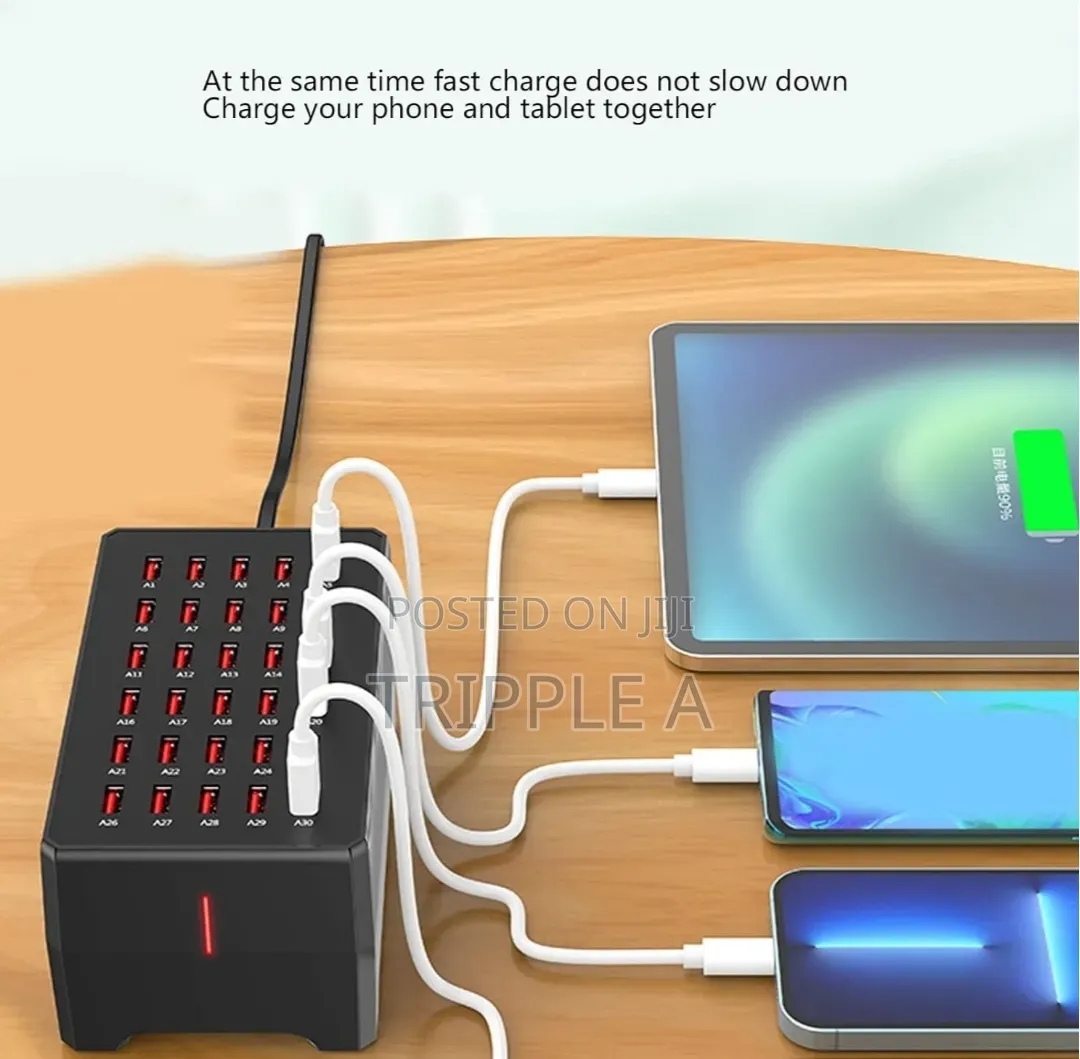 300w Desktop Usb Charger Station