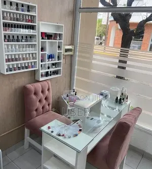 Modern Display and Nail Table Call Us On