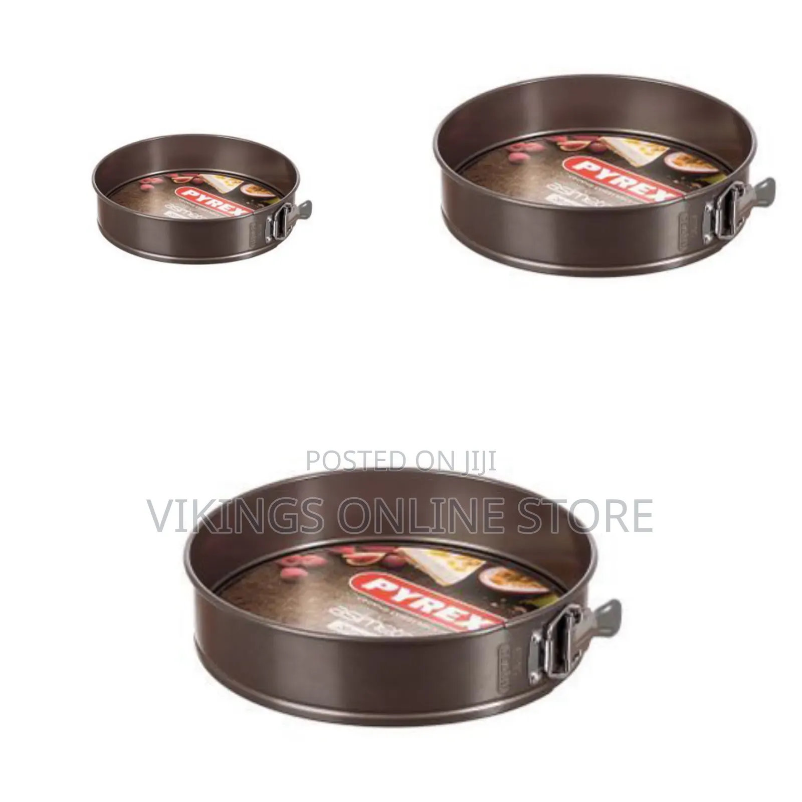 Pyrex 20 Cm, Non Stick Pan - Black